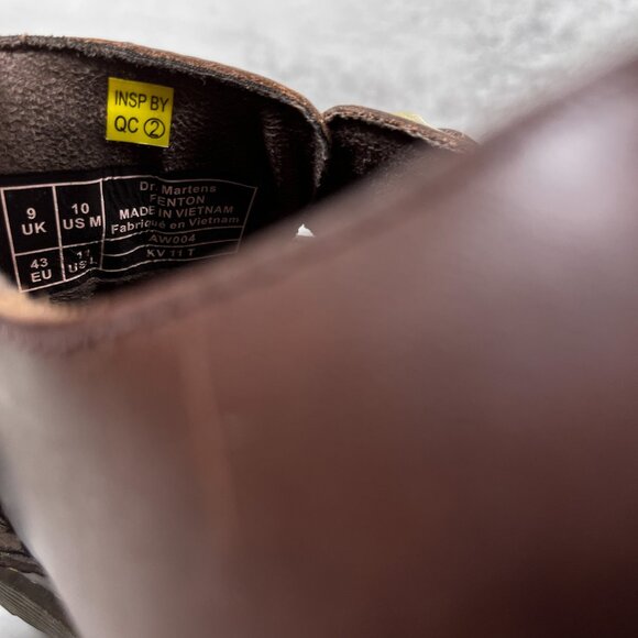 Dr Martens Fenton Leather Fisherman Sandals - Men's Size 10 - Brown - Picture 10 of 10